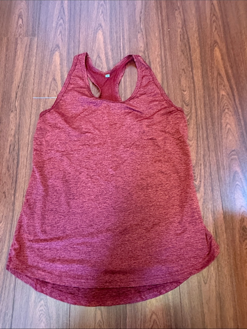 Women’s Racerback Tank Top - Heather Burgundy